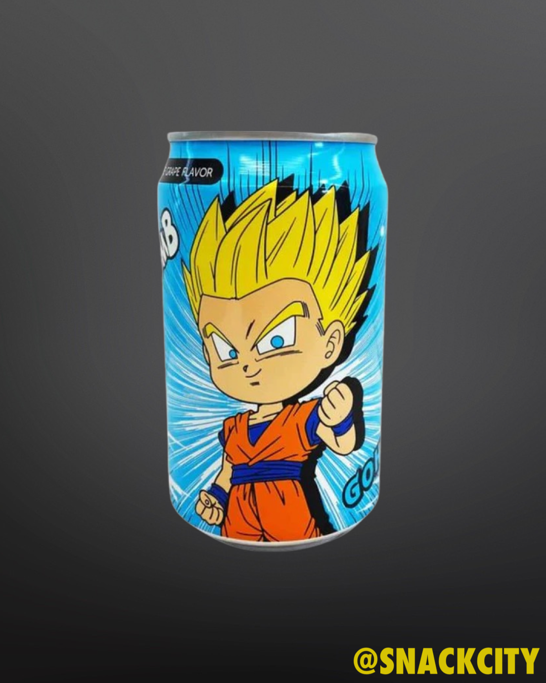 Ocean Bomb Dragon Ball Z Gohan Sparkling Water - White Grape (Taiwan)