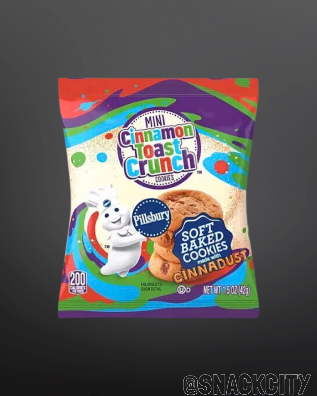 Pillsbury Soft Baked Cinnamon Toast Crunch Mini Cookies