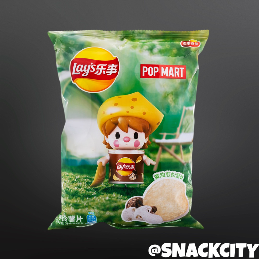 Lay's x Popmart Chips Matsutake Mushrooms (China)