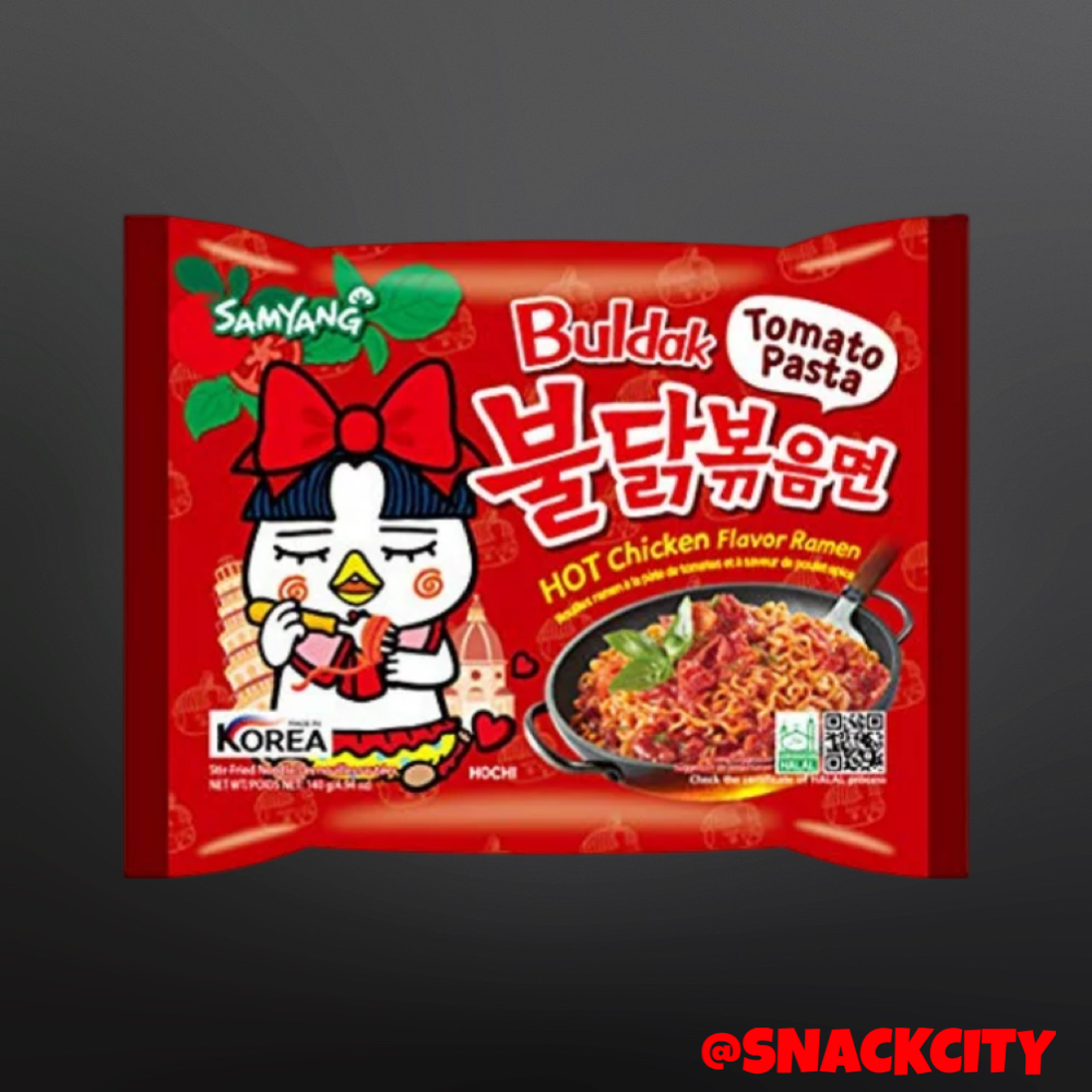Buldak Tomato Pasta Spicy Chicken Flavor Ramen