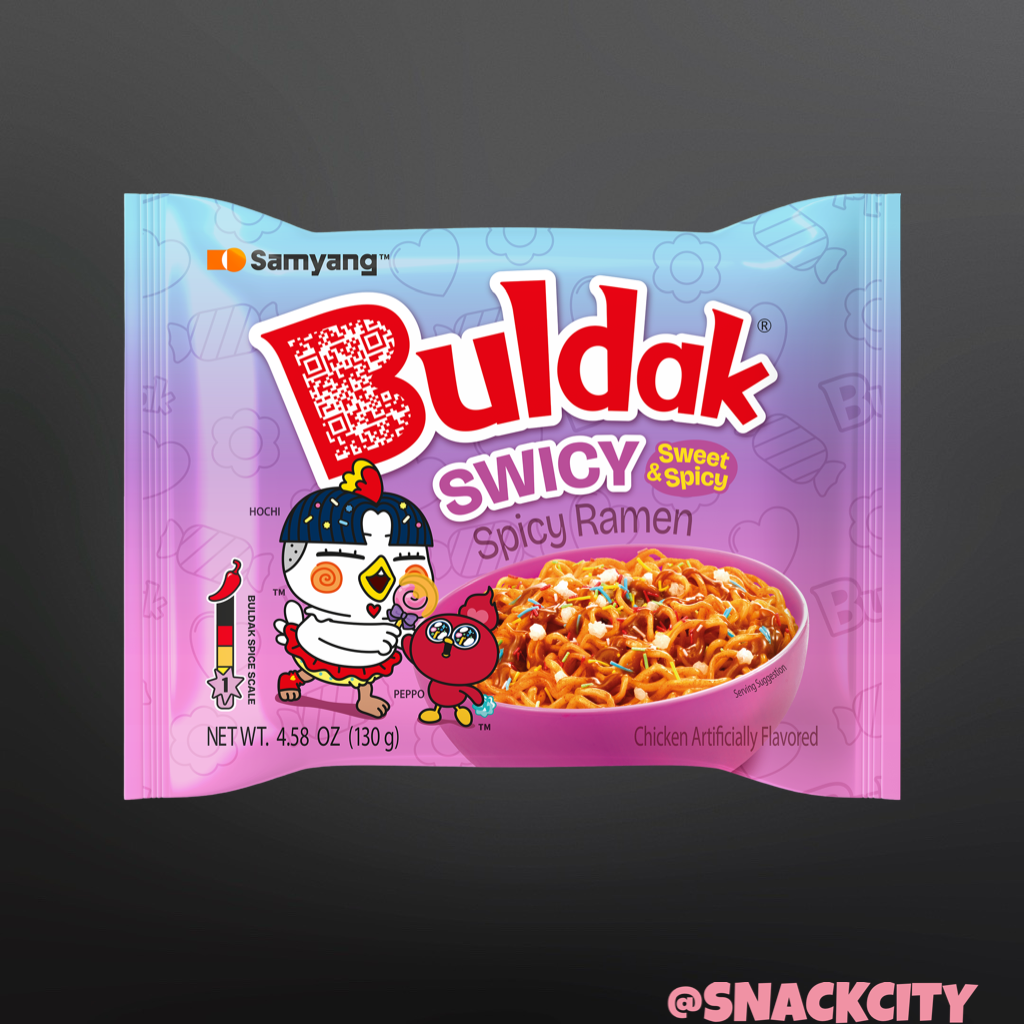 Samyang Buldak “SWICY”Sweet and Spicy Chicken Ramen Noodles
