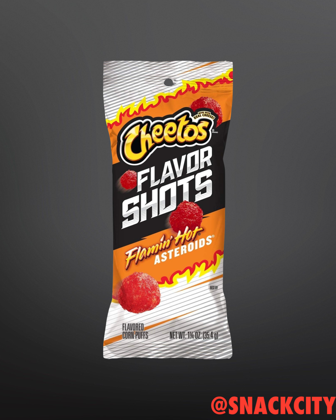 Cheetos Flavor Shots Flamin’ Hot