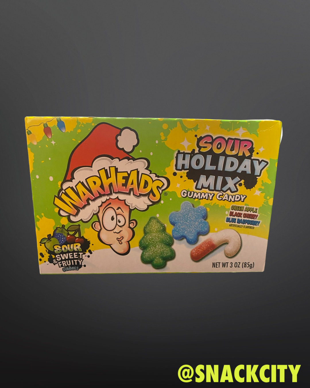 WARHEADS SOUR HOLIDAY MIX GUMMIES
