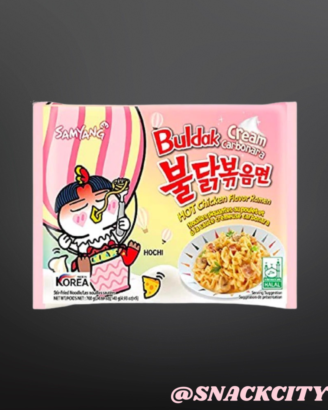 Samyang Spicy Chicken Ramen - Cream Carbonara (Korea)