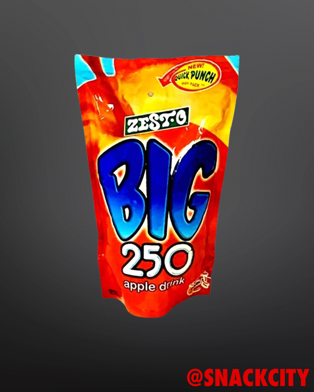 Zesto Big 250 Apple Juice Pouch (Philippines)
