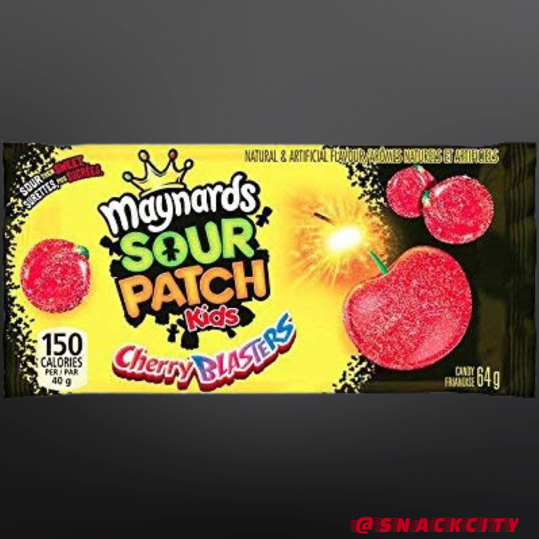 MAYNARDS SOUR PATCH KIDS CHERRY BLASTERS (Canada)