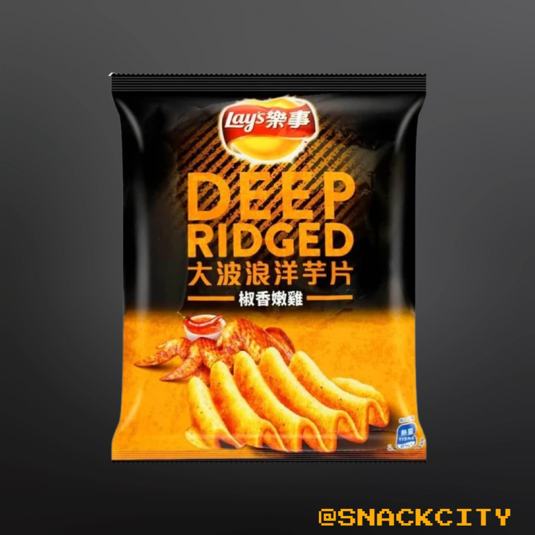 LAY'S DEEP RIDGED PEPPER CHICKEN (TAIWAN)
