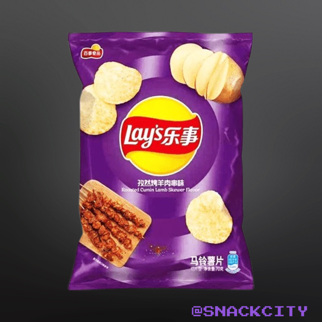 Lay's Roasted Cumin Lamb Skewer Flavor (China)