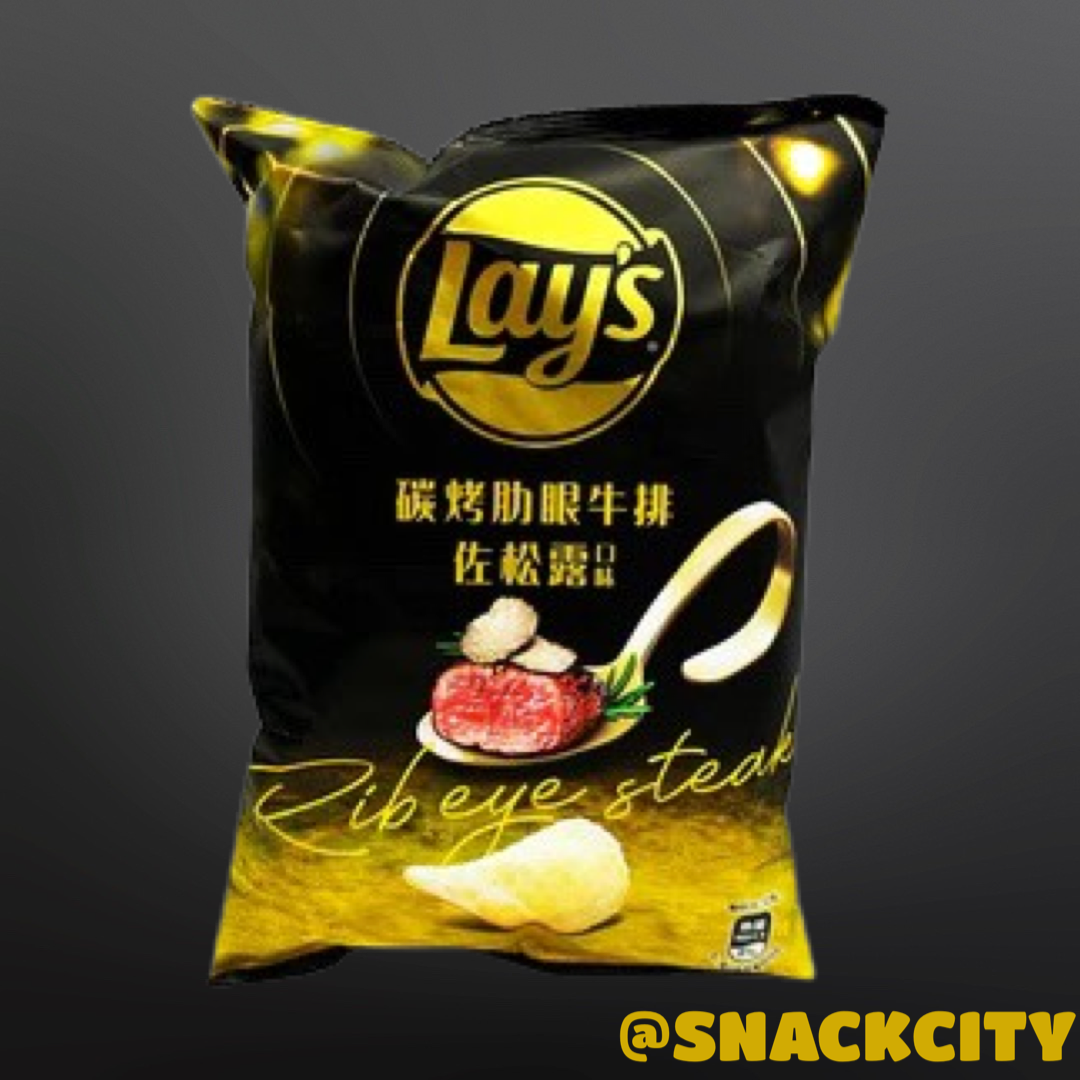 Lay's Rib Eye Steak With Truffle Flavor
