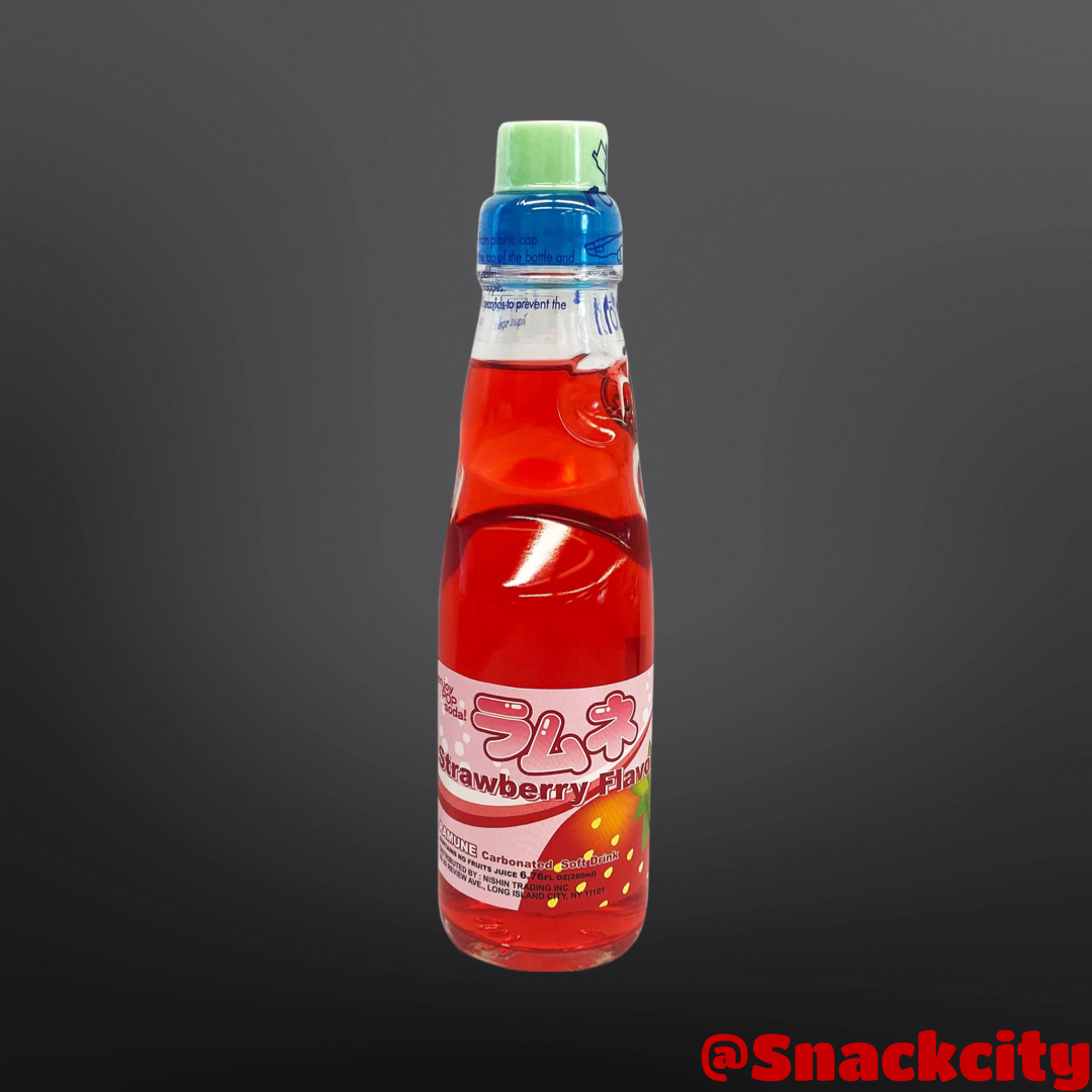 Nishin Ramune - Strawberry Flavor (JAPAN)