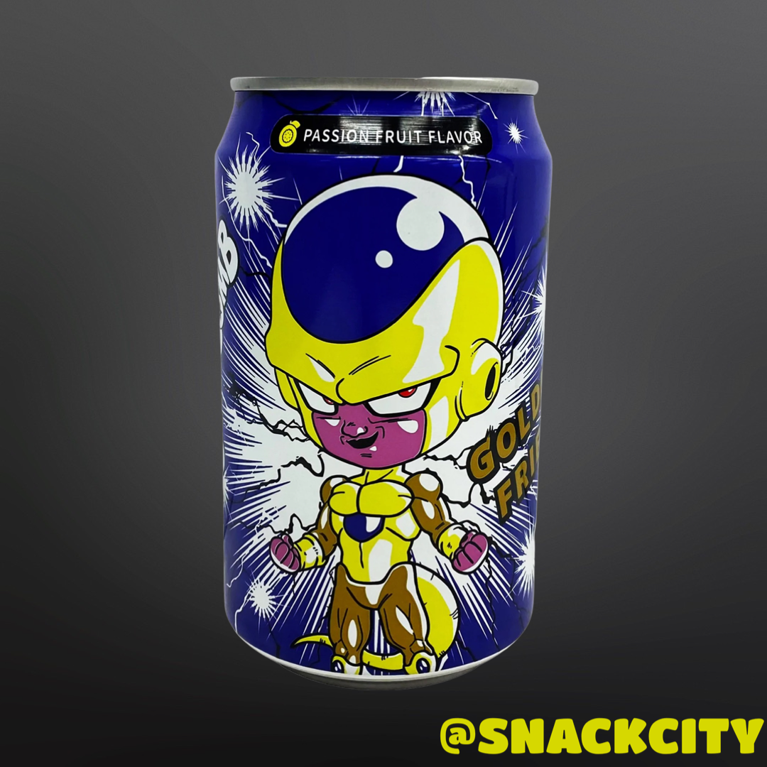 Ocean Bomb Dragon Ball Z Golden Frieza Sparkling Water - Passion Fruit Flavor