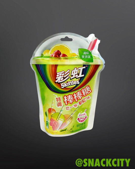 Skittles Fruit Tea Flavor Lollipops (CHINA)
