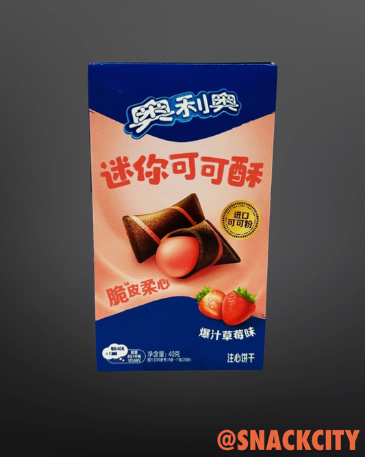 Oreo Mini Cocoa Crispy Strawberry (China)