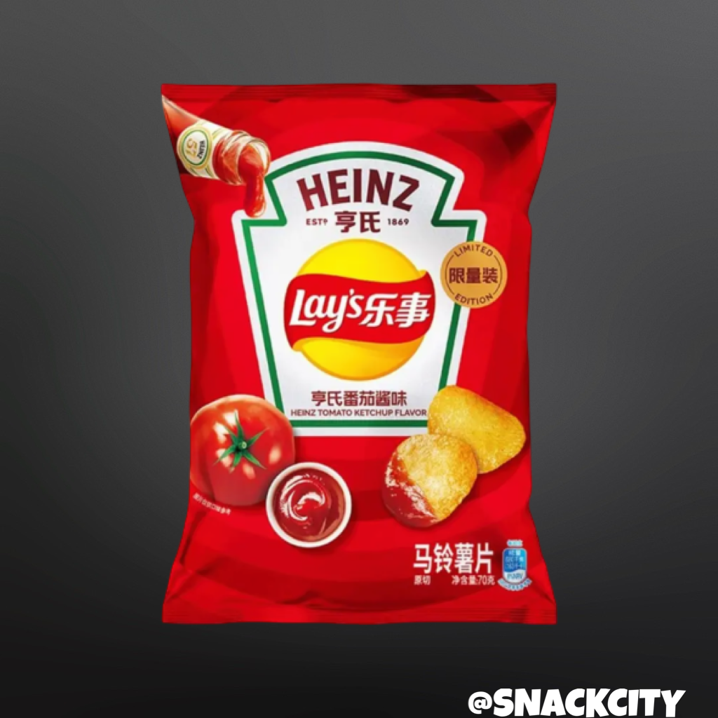 Lay's Heinz Ketchup Chips  (Taiwan)
