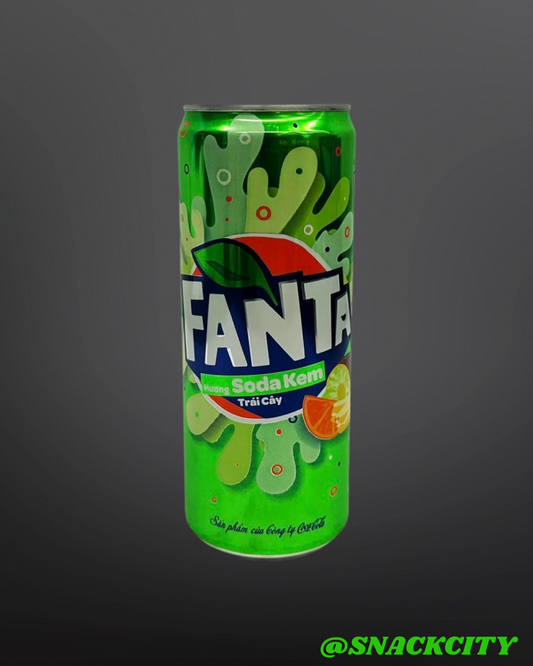 Fanta Cream Soda - Fruity Flavor (Vietnam)