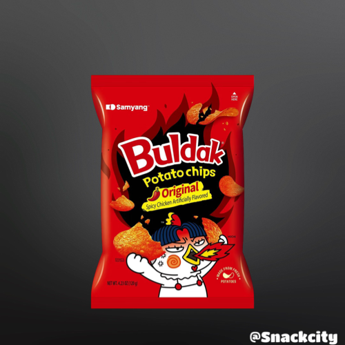 Samyang Buldak Original Potato Chips