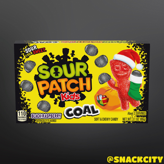 Sour Patch Kids Holiday Coal Black Raspberry